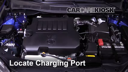 2017 Toyota Camry XLE 3.5L V6 Air Conditioner Recharge Freon